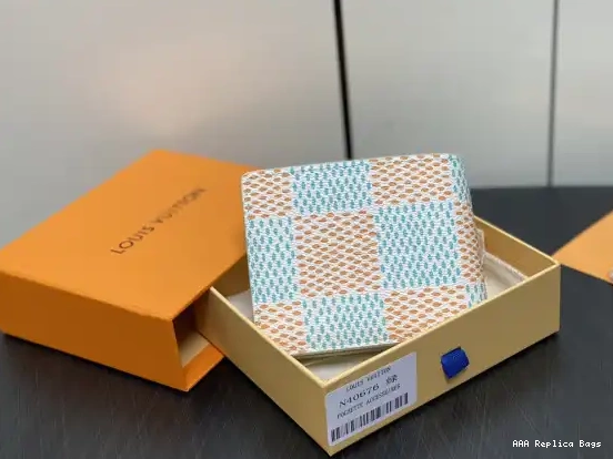 Aaa replica bags MULTIPLE VUITTON LOUIS WALLET-11.5*9*1.5cm 0706